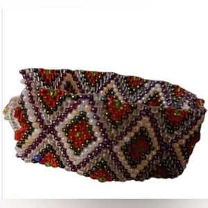 Beautiful Hademade Southwestern Native Beaded Braclet